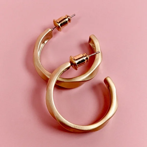 Boucles d'oreilles argent fait main Syra – Image 2