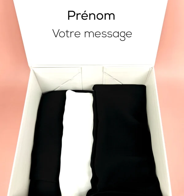 Coffret cadeau à composer avec Coran, hijab, musc et accessoires.