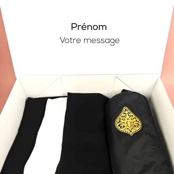 Coffret cadeau Aïd avec des soins naturels pour un moment de détente.