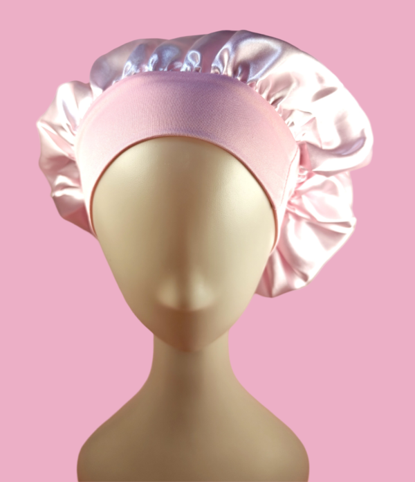 Bonnet de nuit en satin