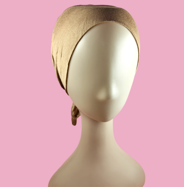 Bonnet satin (sous hijab)