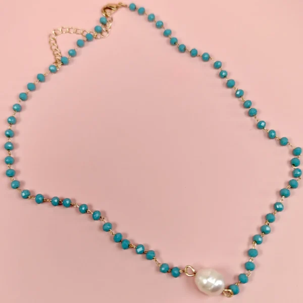 Collier en pierre naturelle Marya fait main – Image 2