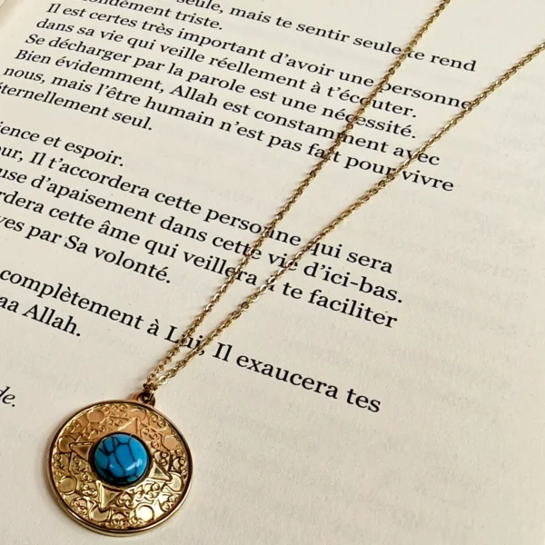Collier acier inoxydable Maya – Image 2