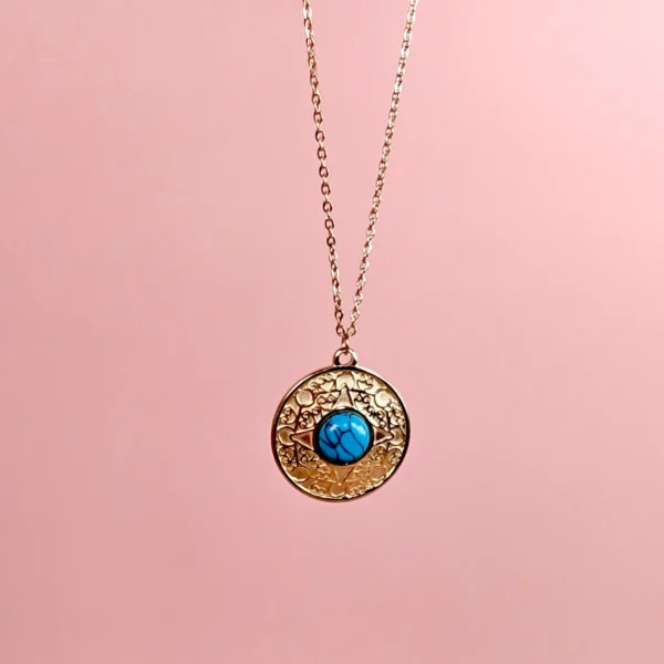 Collier acier inoxydable Maya