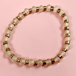 Bracelet pierres naturelles fait main Aya
