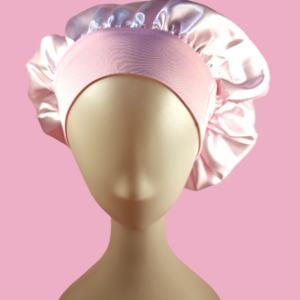 Bonnet de nuit en satin